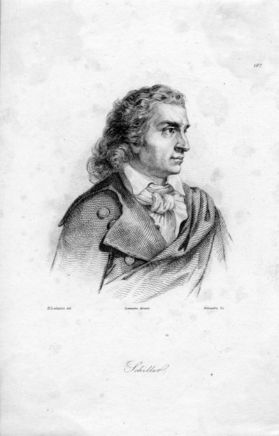 Engraved Portrait by Jean Désiré Delaistre d Lalaisse